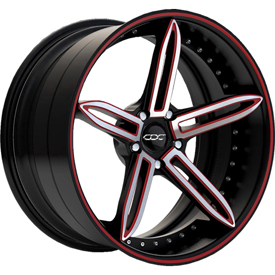 M16-Black-Red-Silver-Concave-wheel